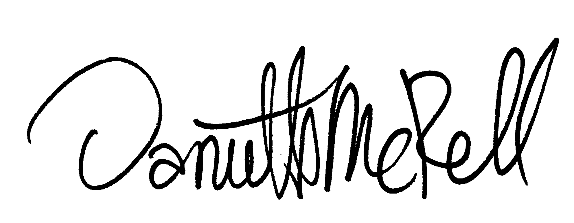 Danielle McRell's Signature